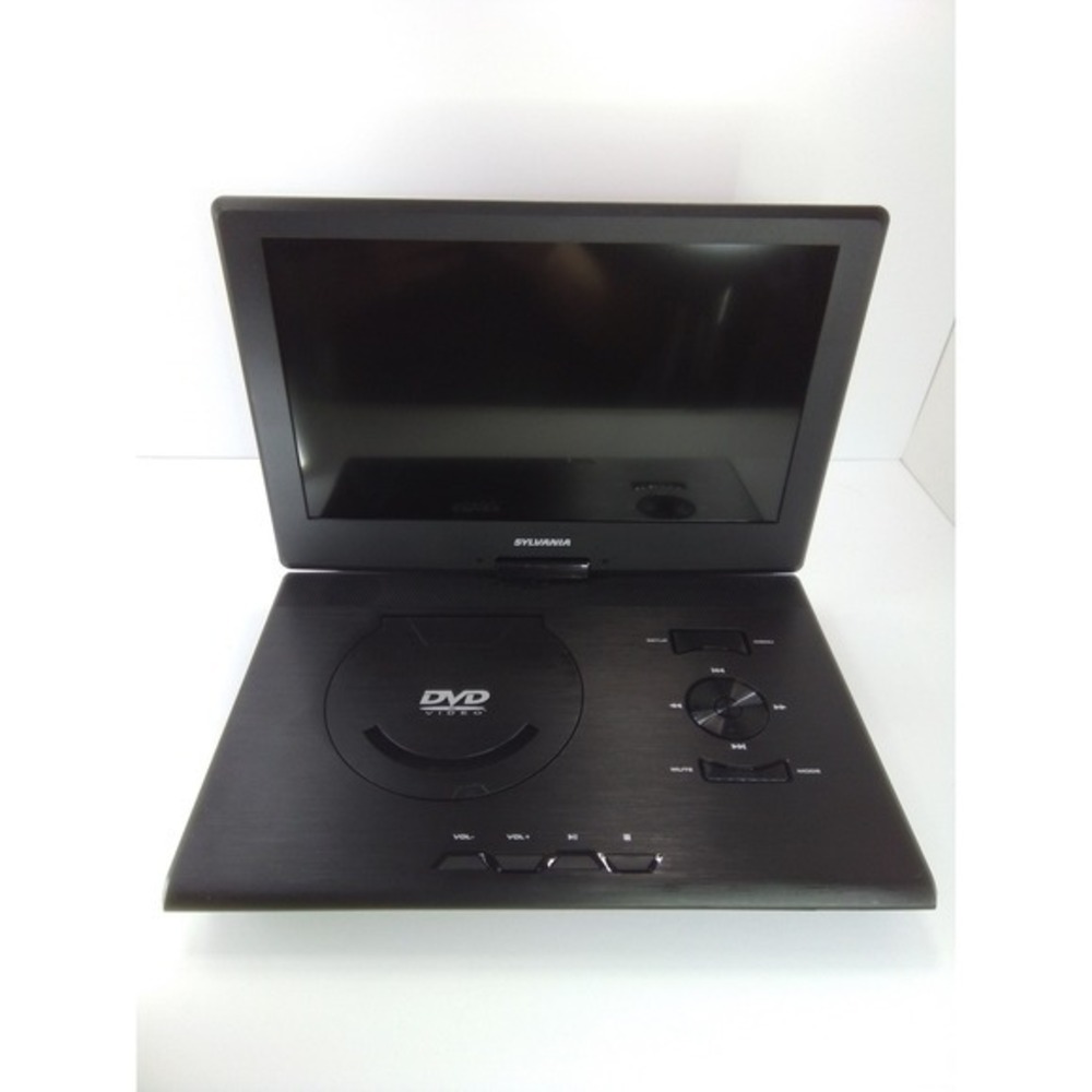 Sylvania SDVD1332 13" Portable DVD Player Widescreen with AC Adapter Used Tested